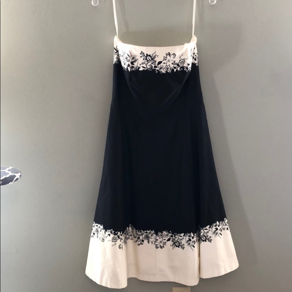 White House Black Market strapless dress